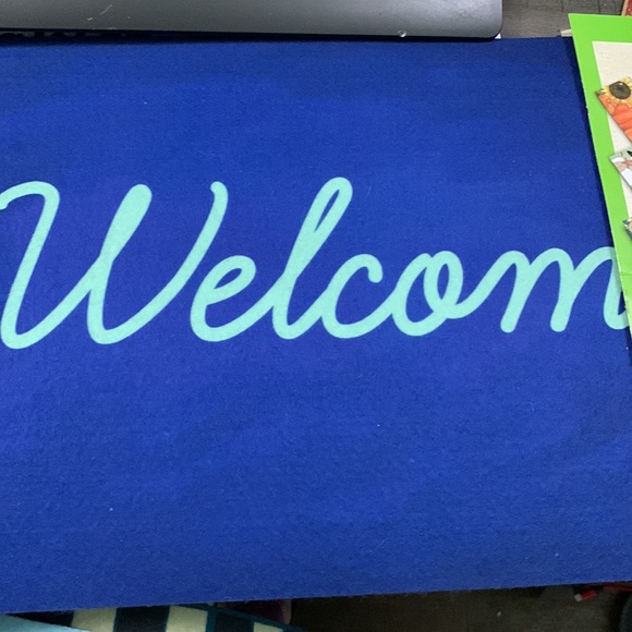 NWT – farmhouse flower jar 10x 22” COMPUTER KEYBOARD Rubber mat/mouse pad - Picture 5 of 5